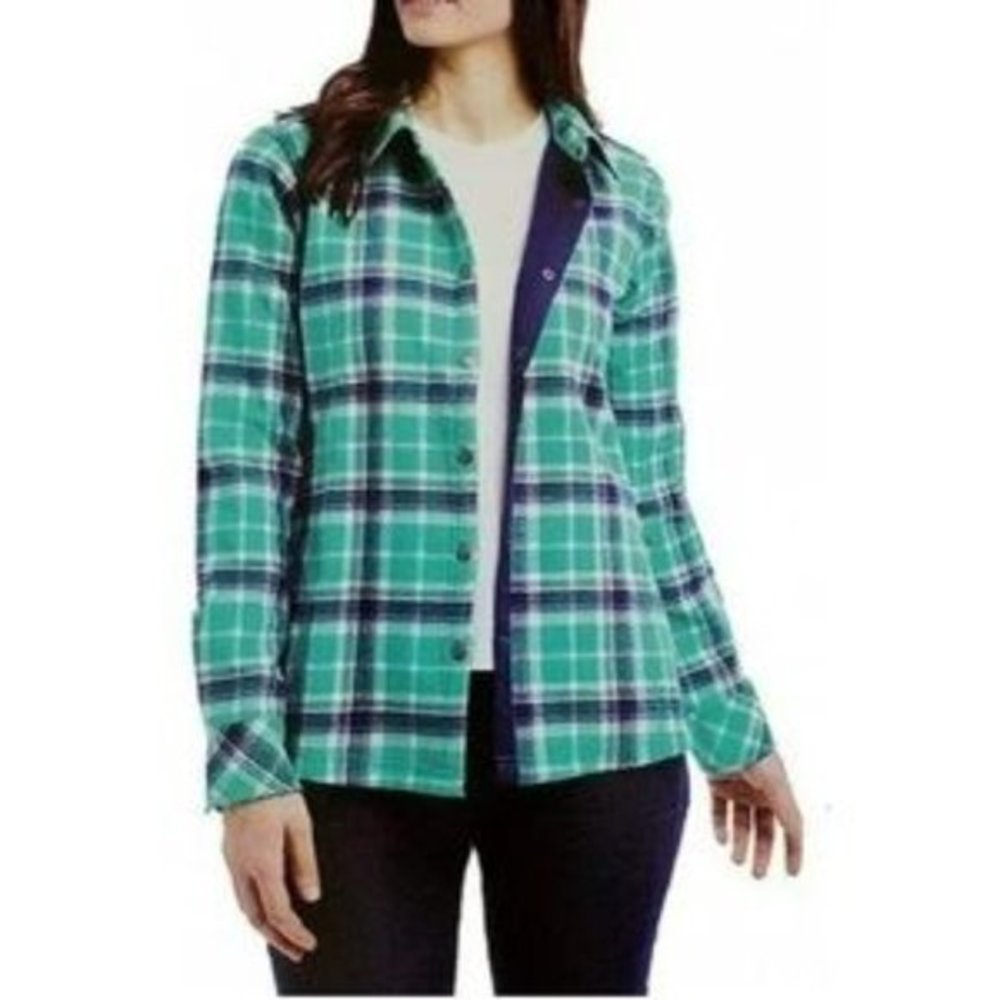 Orvis‎ Flannel Sherpa Lined Shacket Medium